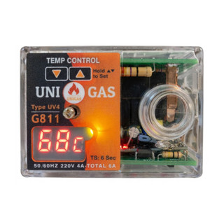 رله دوگانه سوز 811 سیمکارت خور هوشمند کنترل دمای دیگ مدل UV4